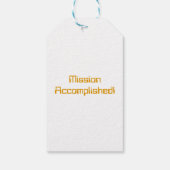 この世界の宇宙党の好意ラベル ギフトタグ (裏面)