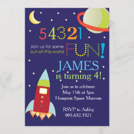 この世界の宇宙誕生会から 招待状