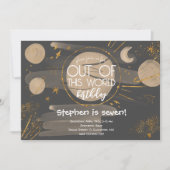 この世界の宇宙誕生日招待状 招待状 (正面)