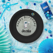 この世界の宇宙飛行士のハッピーバースデーのパーティーから ペーパープレート (パーティー)