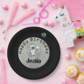 この世界の宇宙飛行士のハッピーバースデーのパーティーから ペーパープレート (パーティー)