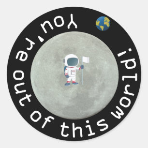 この世界の宇宙飛行士の誕生会から ラウンドシール