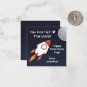 この世界の教室バレンタインから出ている ノートカード (正面/裏面インサイチュ)