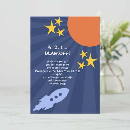 この世界の誕生日の招待状から 招待状 (スタンド正面)