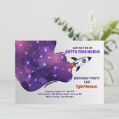 この世界の誕生日パーティーの招待状を送信 招待状 (スタンド正面)