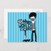 この世界はおかしい ポストカード (正面/裏面)