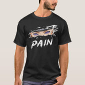 この世界は痛みを知るTシャツ Tシャツ (正面)