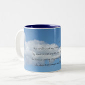 この世界は私の家…ではないです ツートーンマグカップ (正面左)