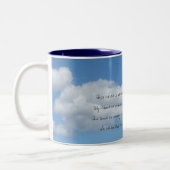 この世界は私の家…ではないです ツートーンマグカップ (左)