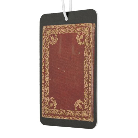 この中の古い本のような匂いがする カーエアーフレッシュナー (左)