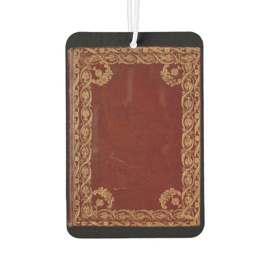 この中の古い本のような匂いがする カーエアーフレッシュナー (裏面)