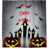 この中は不気味だ シャワーカーテン (正面)