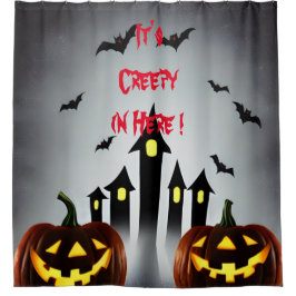 この中は不気味だ シャワーカーテン