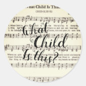 この丸いステックラシックカーは子ども ラウンドシール (正面)