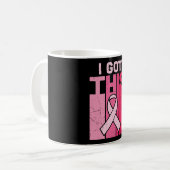 この乳得癌の戦士の生存者を強化する コーヒーマグカップ (正面左)