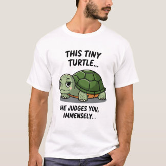 この亀は非常に狡猾だ Tシャツ