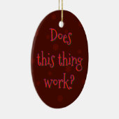 この事は働きますか。 セラミックオーナメント (右)
