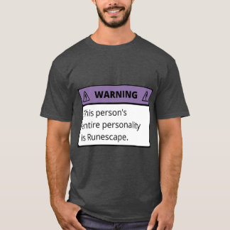 この人の全てがルーネスカです Tシャツ