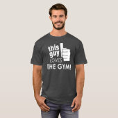 この人は体育館を愛します! Tシャツ (正面フル)