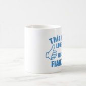 この人は彼のfiancéeのマグのコップのバレンタインのgifを愛します コーヒーマグカップ (中央)