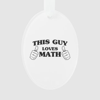 この人は数学を愛します オーナメント