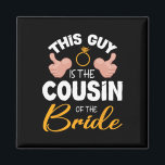 この人は新郎新婦のいとこ結婚だ マグネット<br><div class="desc">新郎新婦の嫁のいとこ結婚だ</div>