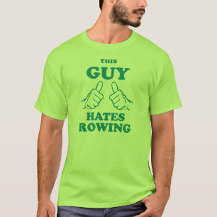 この人は漕ぐことを憎みます Tシャツ