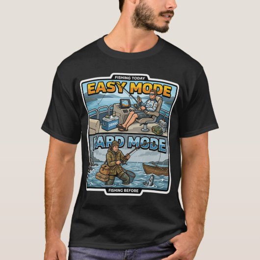 この人は釣りに行くべき Tシャツ (正面)