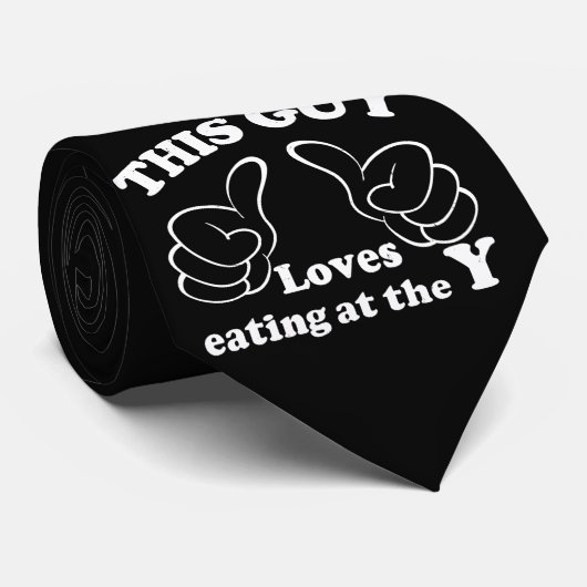 この人はYで食べることを愛します ネクタイ (ロール)