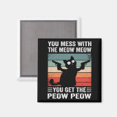 この人を得るニャー鳴き声 マグネット (正面/裏面)