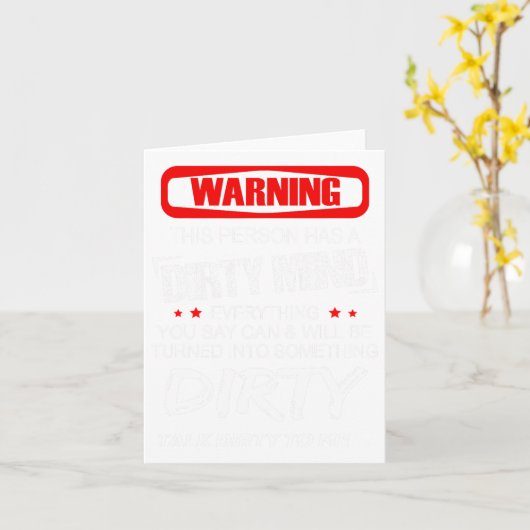 この人物は品のない思考を持つ危険人物です。あなたの発言には注意してください カード (黄色い花)