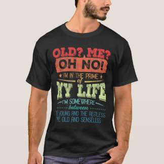 この人生の引用文で永遠に笑わされる若く過ごす Tシャツ