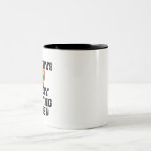この人結婚します ゲイ 男性用 ツートーンマグカップ (中央)