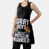 この人結婚します LGBTQ Pride エプロン (インサイチュ)
