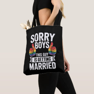 この人結婚します LGBTQ Pride トートバッグ