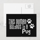 この人間は駄洒落だ ポストカード (正面/裏面)