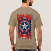 この仕事は沼地のTシャツを水切りにする Tシャツ (裏面)