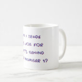 この仕事を取り引きできるか コーヒーマグカップ (正面右)