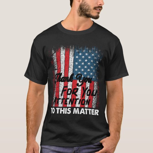 この件へのご対応ありがとうございます tshirt tシャツ (正面)