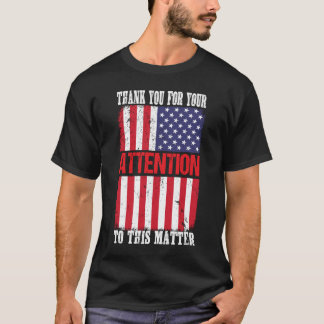 この件へのご配慮に感謝いたします Tシャツ