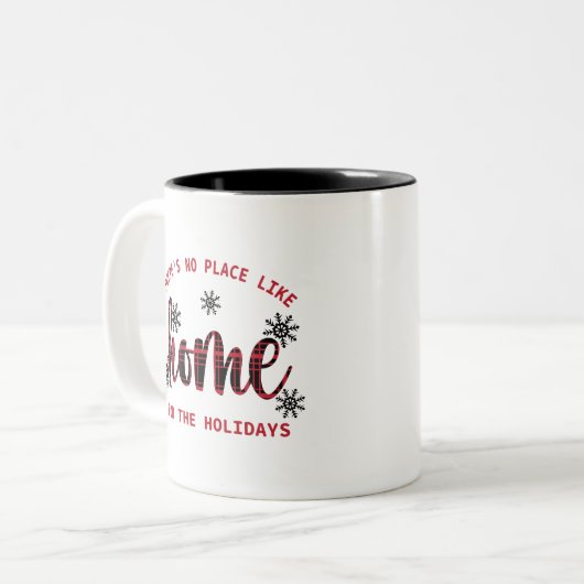 この休暇は故郷に似た処が無い ツートーンマグカップ (正面左)