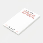 この会合は電子メールべきです: ポスト・イット (アングル)