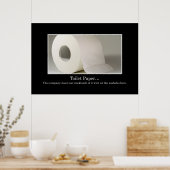 この会社はトイレの紙をたくさん使わなければならない[XL] ポスター (キッチン)