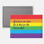 この会話に疲れた マグネット (正面/裏面)