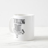 この会話法学生に対して請求する コーヒーマグカップ (正面左)