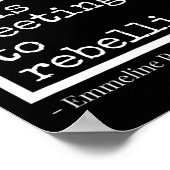 この会議に反逆を呼び起こす ポスター (角)