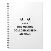 この会議は電子メールだったかもしれない ノートブック (正面)