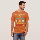 この伝説的なDJは引退した、私の問題じゃない Tシャツ (正面フル)