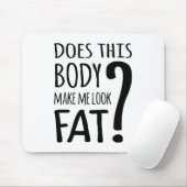 この体は私を太らせるのか？ マウスパッド (マウス)