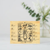 この体は、十二星座によって管理される ポストカード (スタンド正面)